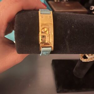 Michael Kors Gold and Blue Bracelet